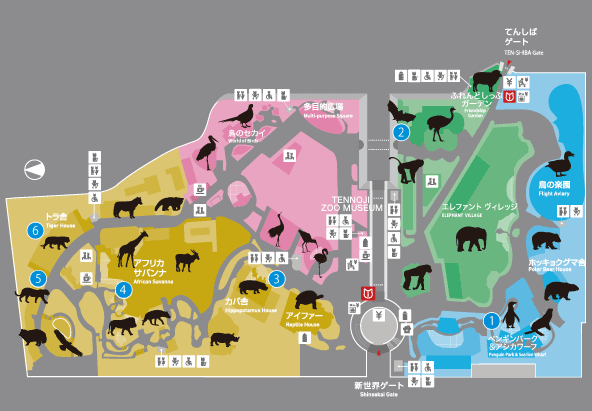 動物園マップ