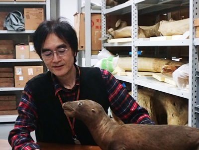 国立科学博物館　地学研究部生命進化史研究グループ長　甲能 直樹さん
