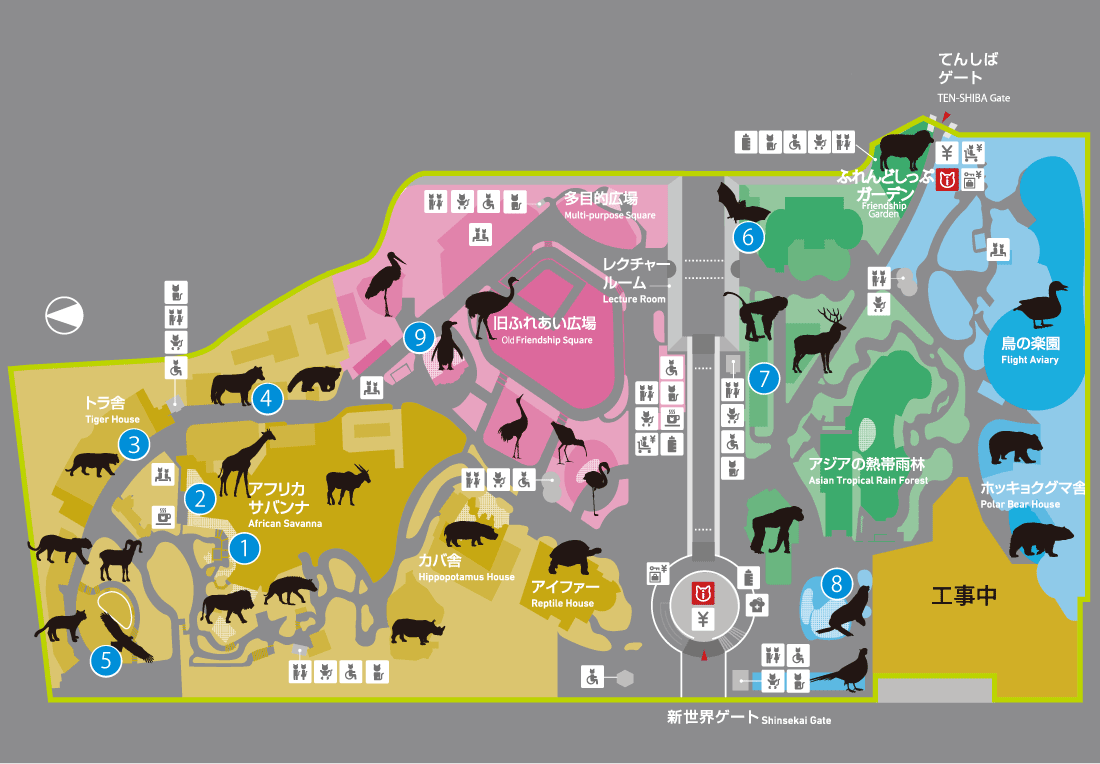 動物園マップ