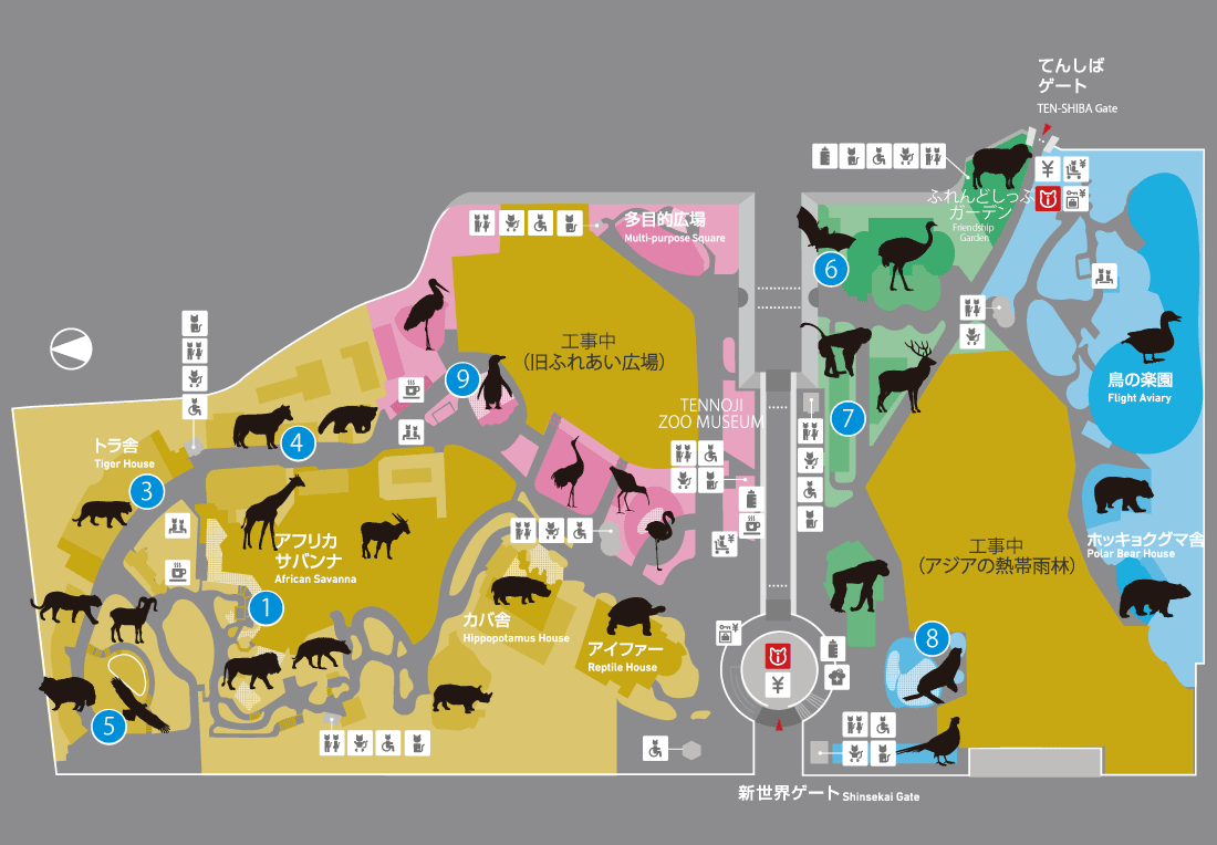 動物園マップ