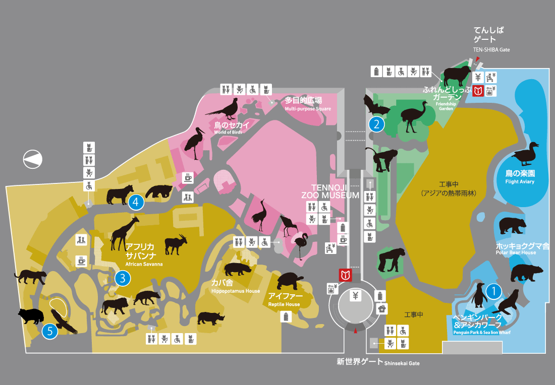 動物園マップ