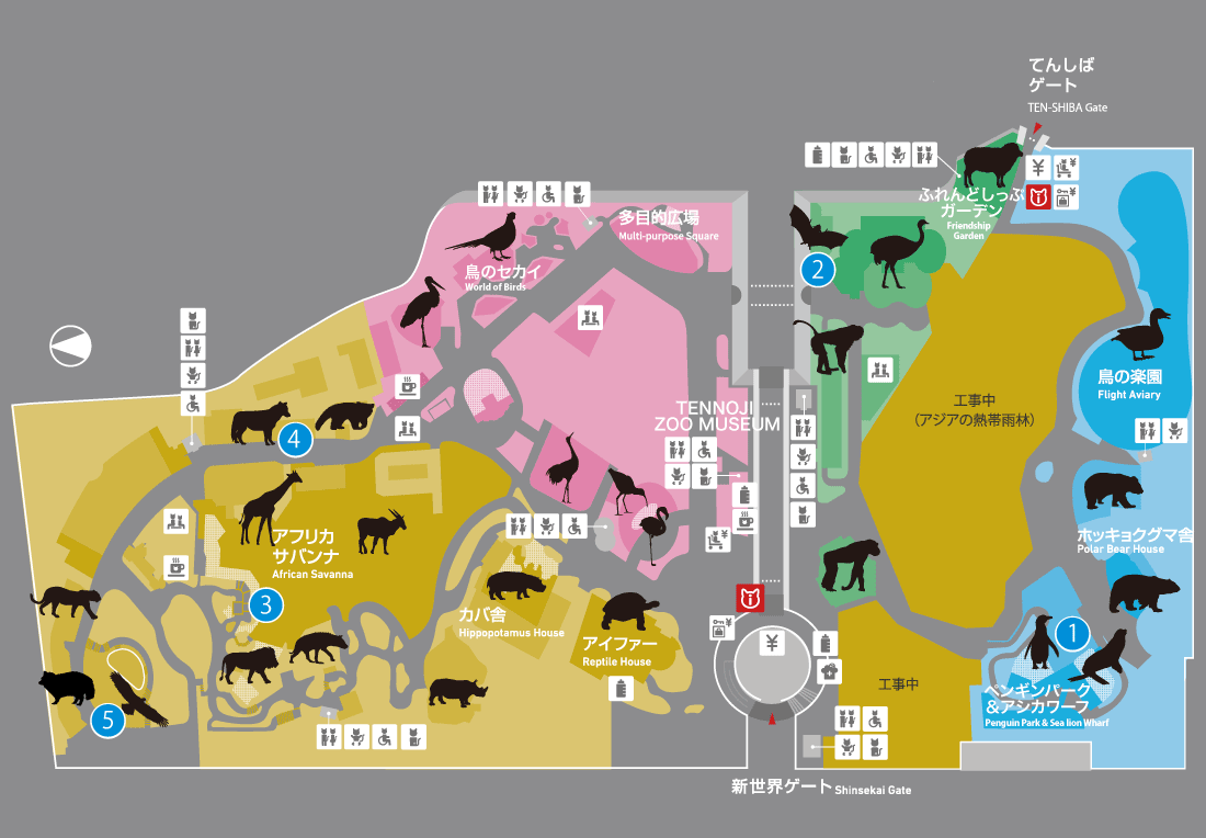 動物園マップ