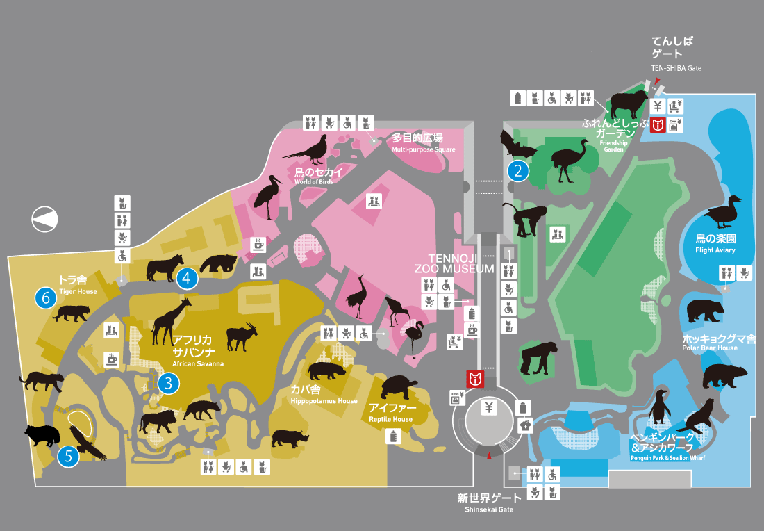 動物園マップ