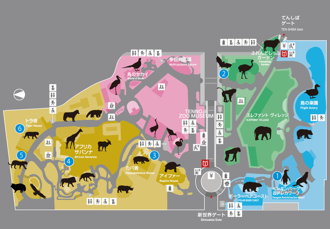 動物園マップ